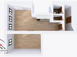 Pronájem bytu 2+kk, Ostrava, Křišťanova, 65 m2