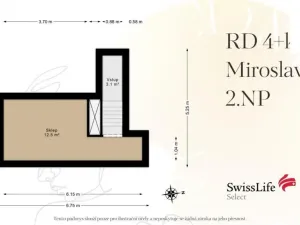 Prodej rodinného domu, Miroslav, Třináctky, 149 m2