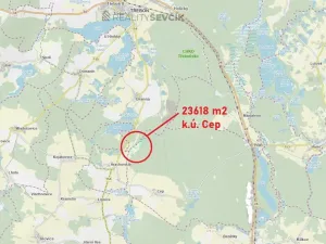 Prodej pole, Cep, 23618 m2