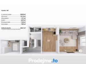 Prodej rodinného domu, Znojmo, Erbenova, 78 m2