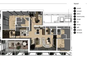 Prodej bytu 4+kk, Plzeň, U Borského parku, 231 m2
