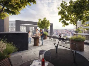 Pronájem bytu 1+kk, Praha - Smíchov, Plzeňská, 20 m2