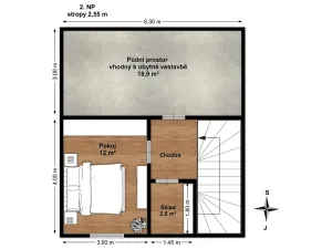 Prodej rodinného domu, Votice, 2. odboje, 82 m2