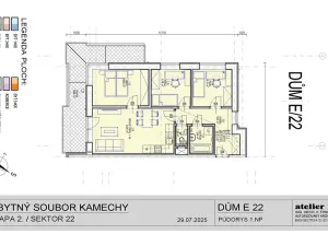 Prodej bytu 4+kk, Brno, Chvalovka, 69 m2