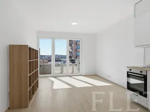 Pronájem bytu 1+kk, Praha - Letňany, Kadečkové, 34 m2