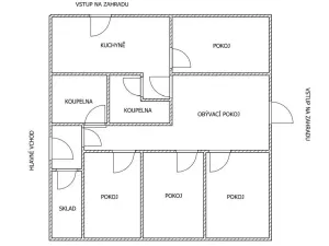 Pronájem rodinného domu, Jesenice, Oráčovská, 133 m2