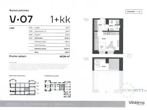 Prodej bytu 1+kk, Praha - Vršovice, Bartoškova, 40 m2
