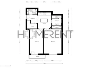 Pronájem bytu 2+1, Praha - Vinohrady, Soběslavská, 55 m2