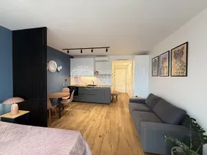 Pronájem bytu 1+kk, Praha - Karlín, Křižíkova, 32 m2