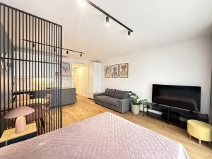Pronájem bytu 1+kk, Praha - Karlín, Křižíkova, 32 m2