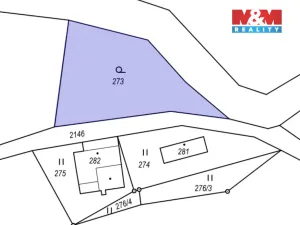 Prodej zahrady, Cvikov - Lindava, 741 m2