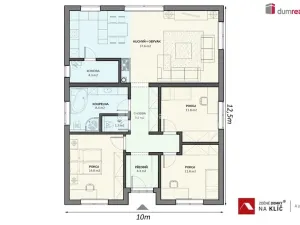 Prodej domu na klíč, Uherský Brod - Těšov, Losy, 125 m2