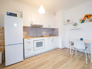 Pronájem bytu 1+kk, Praha - Letňany, Štanderova, 37 m2