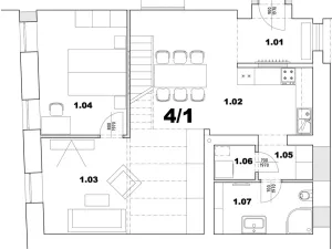Prodej bytu 2+kk, Brno - Jehnice, náměstí 3. května, 73 m2