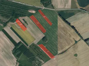 Prodej pole, Milešín, 48066 m2