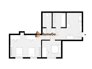 Pronájem bytu 2+1, Praha - Nusle, Žateckých, 67 m2