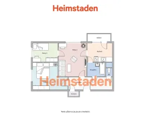Pronájem bytu 3+1, Havířov - Podlesí, Kosmonautů, 65 m2