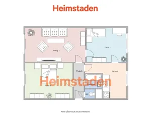 Pronájem bytu 3+1, Havířov - Město, 1. máje, 68 m2