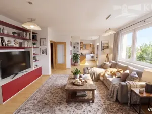 Pronájem bytu 2+kk, Praha, Oravská, 51 m2