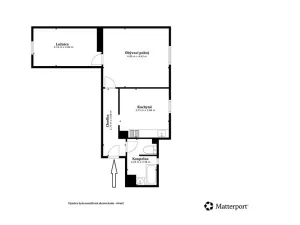 Pronájem bytu 3+kk, Králův Dvůr - Počaply, Plzeňská, 62 m2