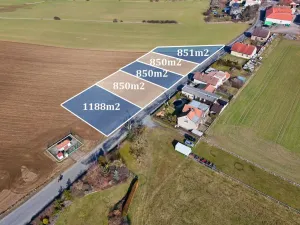 Prodej pozemku pro bydlení, Chlustina, 850 m2