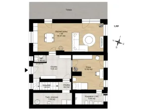 Prodej vily, Chocerady, 170 m2