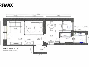 Prodej bytu 2+kk, Karlovy Vary, Bulharská, 44 m2