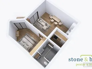 Pronájem bytu 2+kk, České Budějovice, Volejbalistů, 50 m2