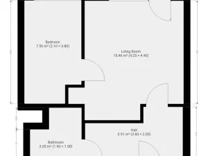 Pronájem bytu 2+kk, Praha - Krč, Horáčkova, 34 m2