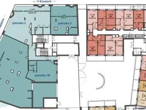 Pronájem kanceláře, Praha - Strašnice, Průběžná, 77 m2