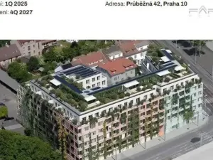 Pronájem kanceláře, Praha - Strašnice, Průběžná, 194 m2