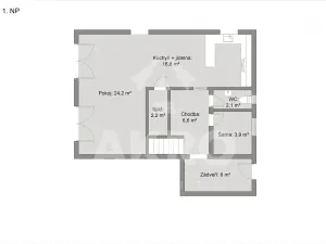 Prodej bytu 4+kk, Praha - Klánovice, Holekova, 158 m2