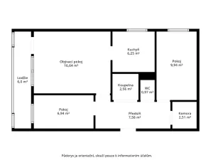 Prodej bytu 3+1, Praha - Prosek, Bohušovická, 55 m2