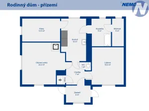 Prodej rodinného domu, Bošice - Budilov, 97 m2