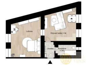 Prodej komerční nemovitosti, Tábor, Palackého, 552 m2