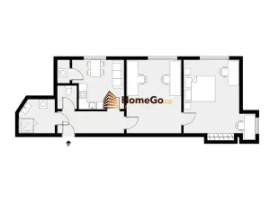 Pronájem bytu 3+kk, Praha - Nusle, Žateckých, 71 m2