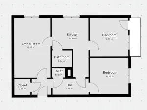 Prodej bytu 3+1, Praha, Hvozdíková, 74 m2