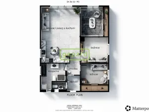 Prodej rodinného domu, Krakovany, 90 m2