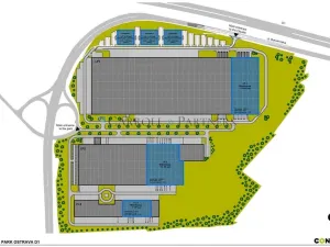 Pronájem výrobních prostor, Ostrava - Hrušov, Žižkova, 4100 m2
