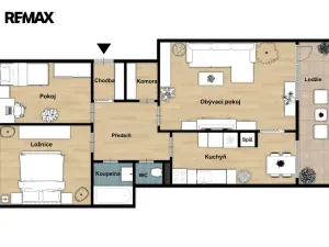 Prodej bytu 3+1, Jesenice, V Lázních, 72 m2
