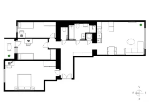 Prodej bytu 4+kk, Praha - Bubeneč, Čs. armády, 100 m2