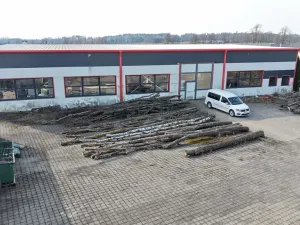 Pronájem výrobních prostor, Netín, 519 m2