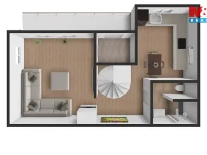 Prodej rodinného domu, Slaný - Kvíček, 100 m2