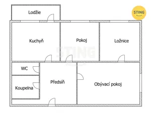 Prodej bytu 3+1, Ostrava, Lumírova, 67 m2