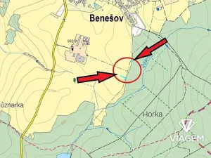 Prodej podílu pole, Benešov, 1386 m2