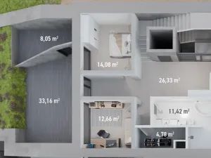 Prodej vily, Brno, Pod Horkou, 561 m2