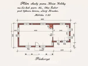 Prodej chaty, Roztoky, 50 m2