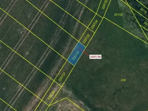 Dražba pozemku, Březník, 86 m2