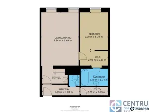 Pronájem bytu 2+kk, Jablonec nad Nisou, Anenské náměstí, 59 m2