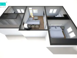 Pronájem bytu 4+kk, Olomouc - Nová Ulice, Foerstrova, 64 m2